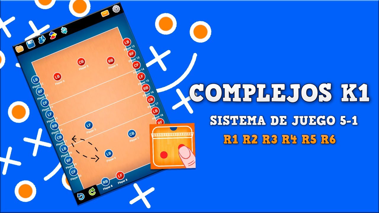SISTEMA DE JUEGO 5-1 EN VOLEIBOL - COMPLEJO K1 ROTACIÓN POR ROTACIÓN