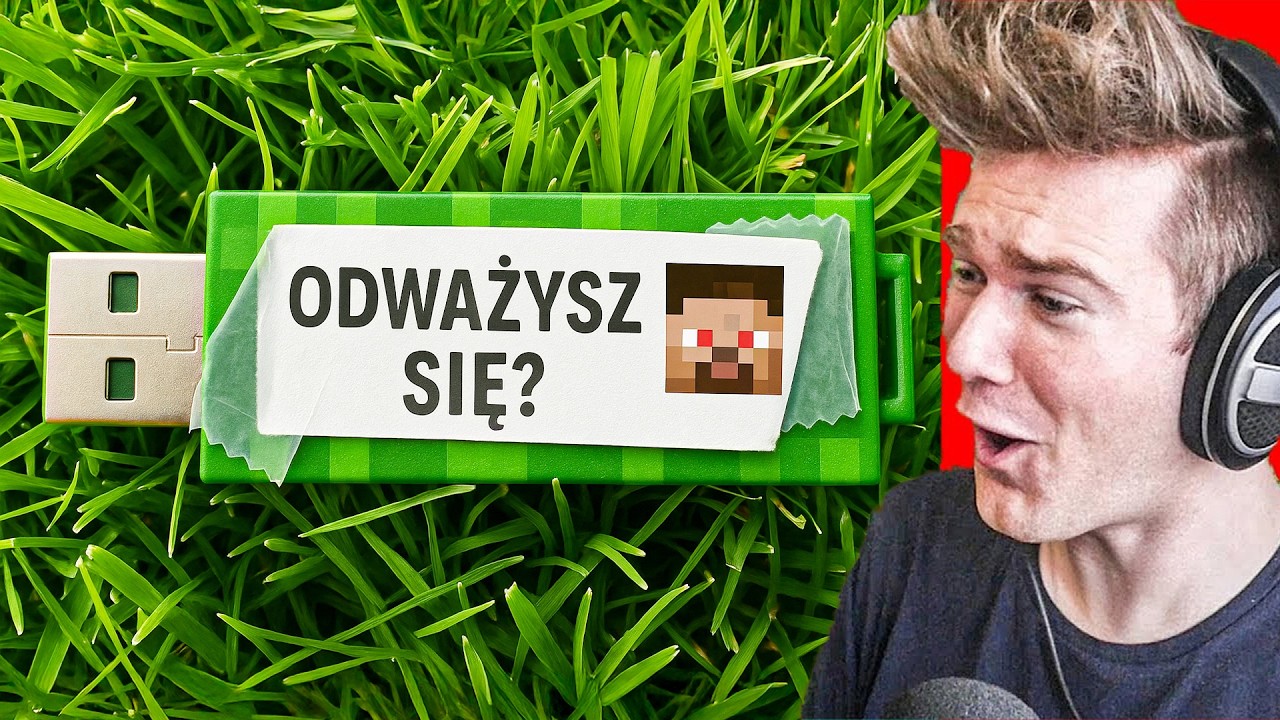 ZNALAZŁEM USB Z MAPĄ MINECRAFT *ZA MOCNE*