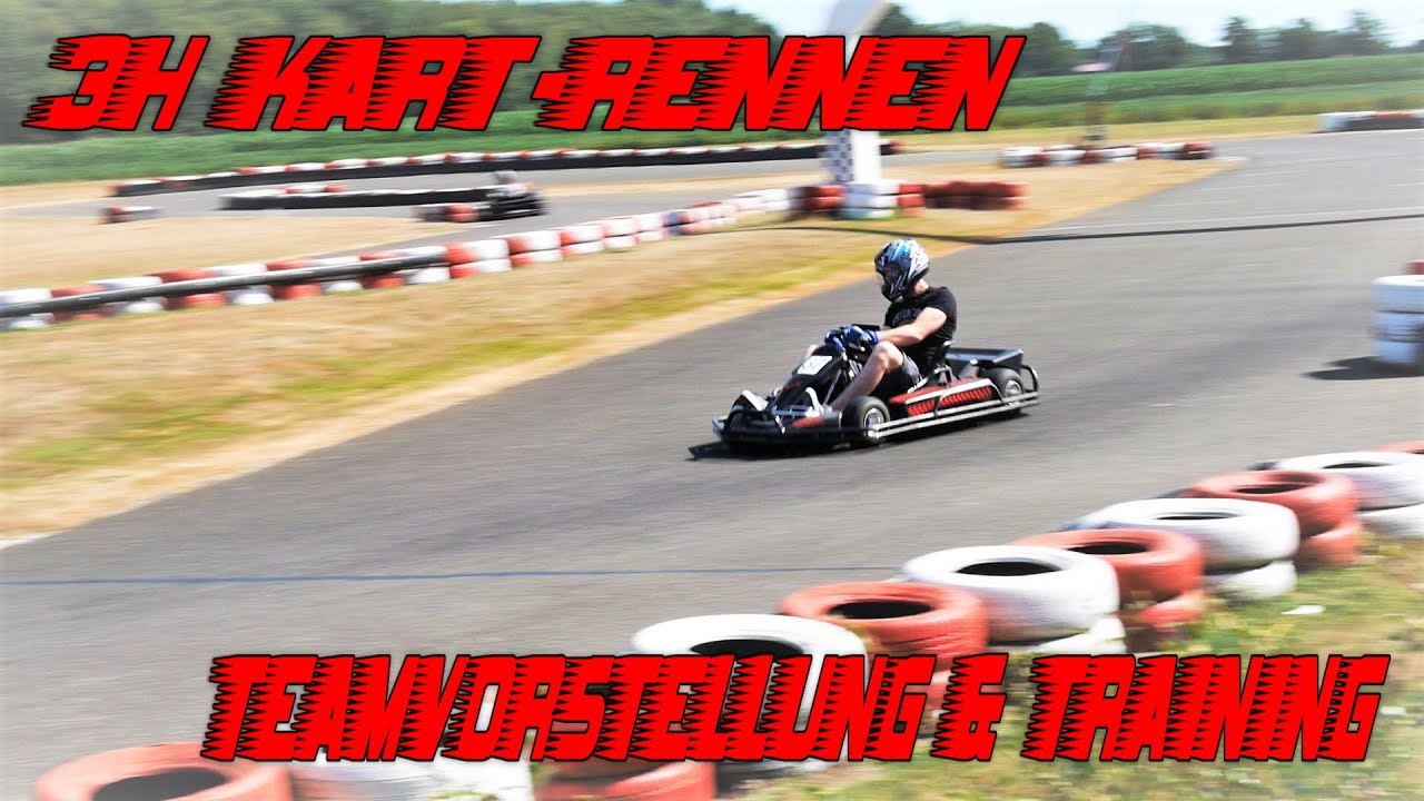 3h Kart-Rennen | Teamvorstellung und Training am Emslandring in Dankern