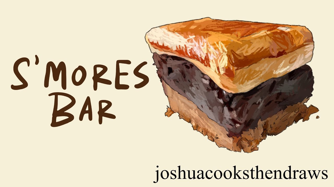 S'mores Bar recipe - I couldn't get the one at Trader Joes so I made my own
