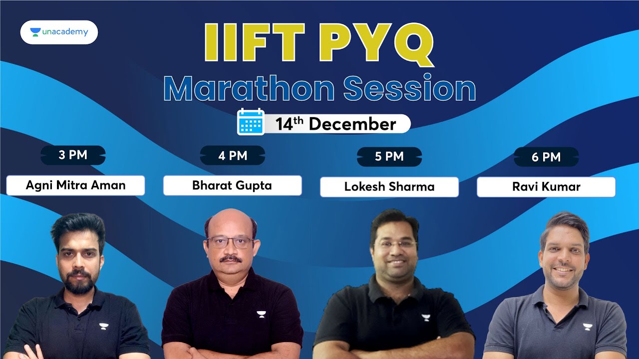 IIFT 2022 | 2017 PYQs Marathon | Subject Wise Preparation