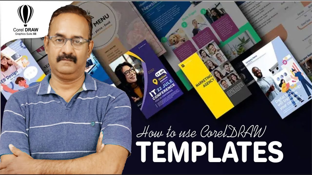 How to Use CorelDRAW Templates - Create Stunning Artwork in Minutes!