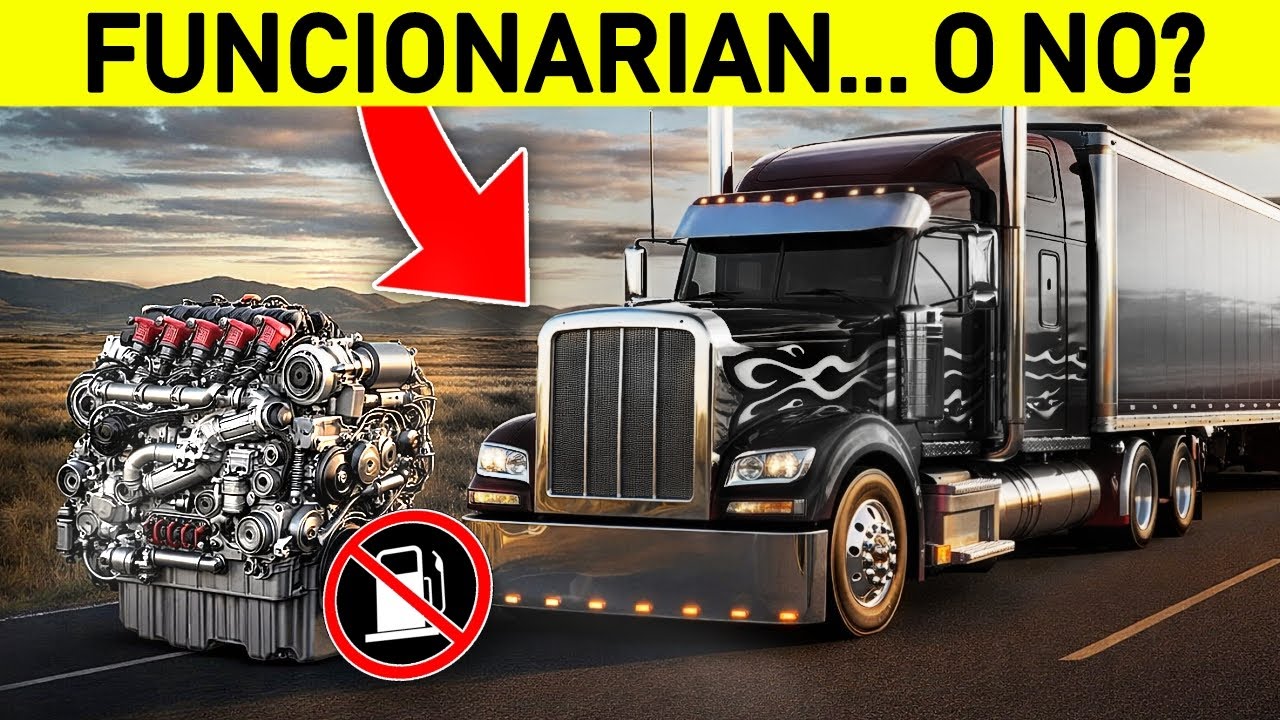 Por Qué los Camiones NO pueden usar Motores de Gasolina Como los Coches?