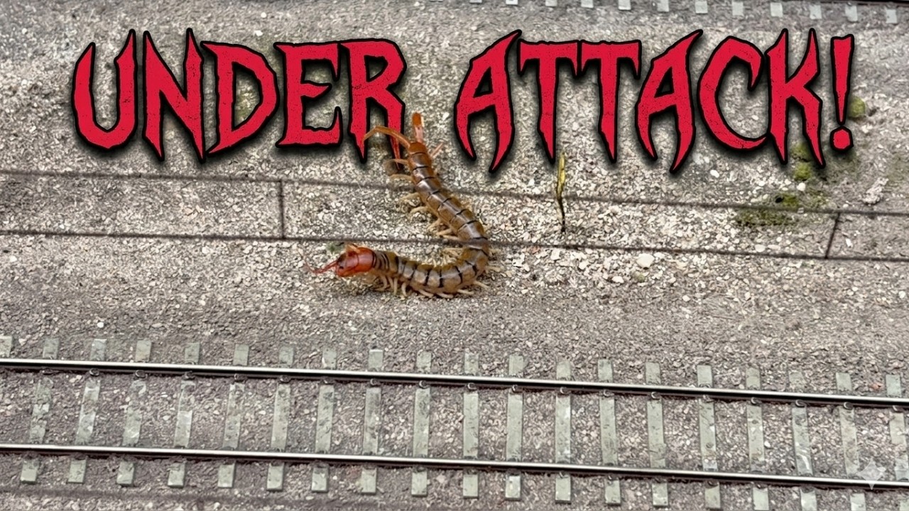 100 MPH Model Railway - Death on the Tracks - Under Attack! 4K