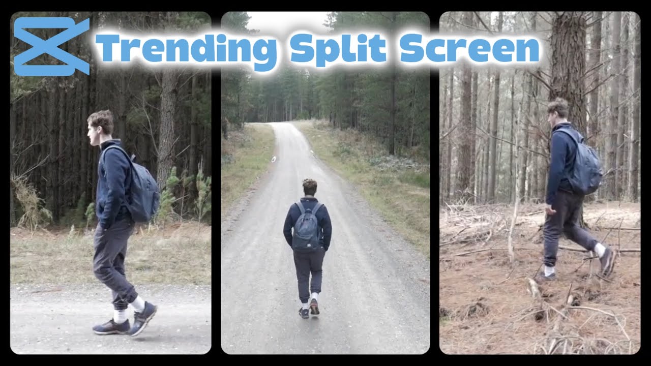🔥 Trending Split Screen Effect in CapCut | Easy Step-by-Step Tutorial with Animations