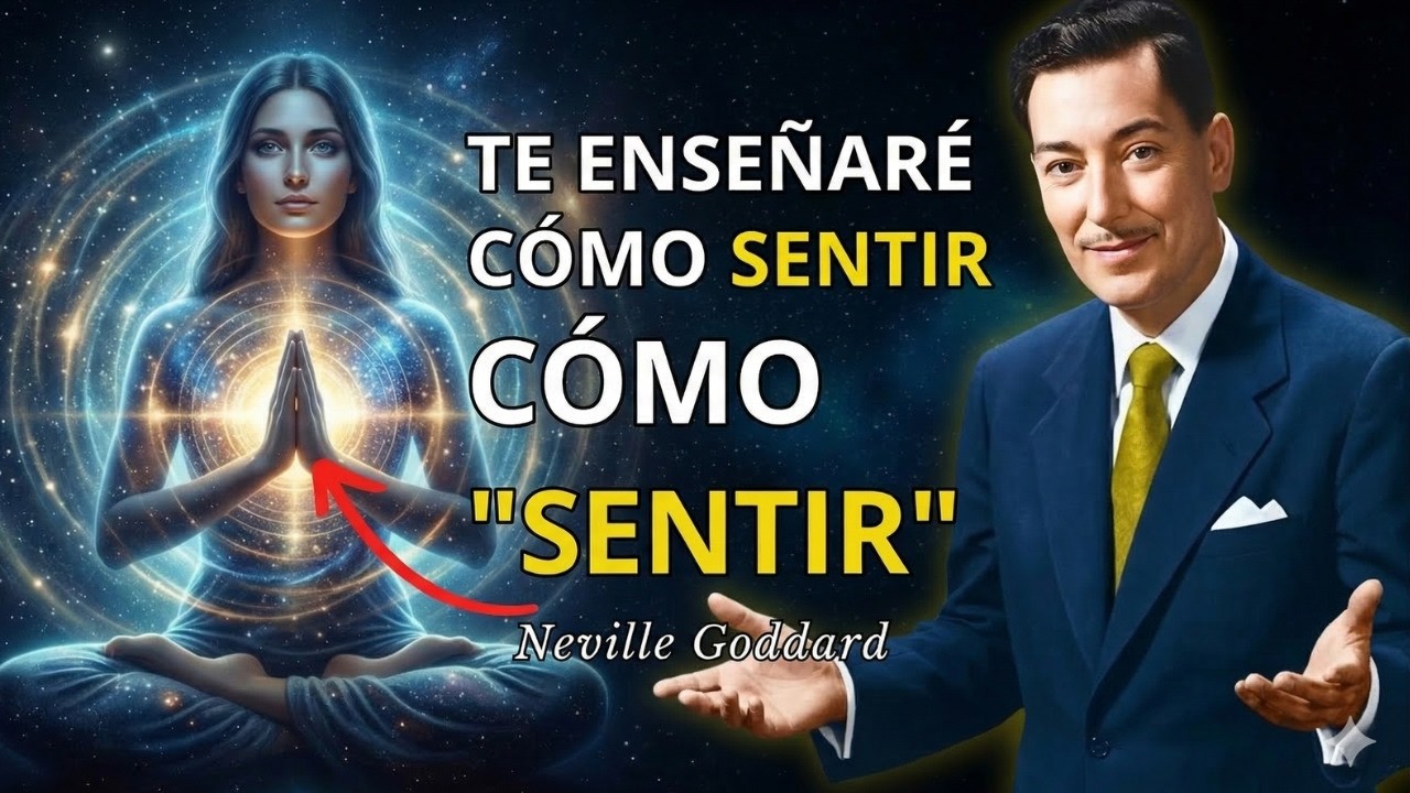 TE ENSEÑARÉ CÓMO SENTIR PARA MANIFESTAR — NEVILLE GODDARD (ENSEÑANZAS PODEROSAS)