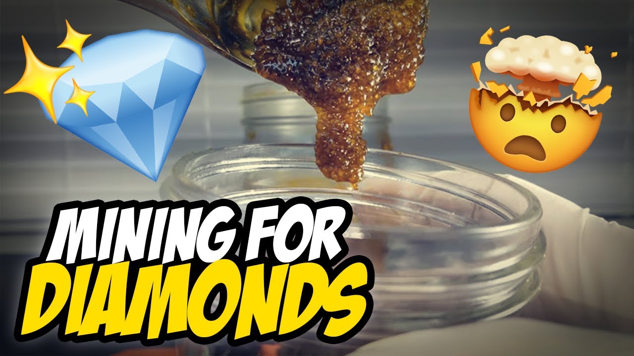 AMAZING We're Diamond Digging in a HUGE Jar of Terp Sauce | THC-A Dabs, Oil, Live Sugar, Caviar