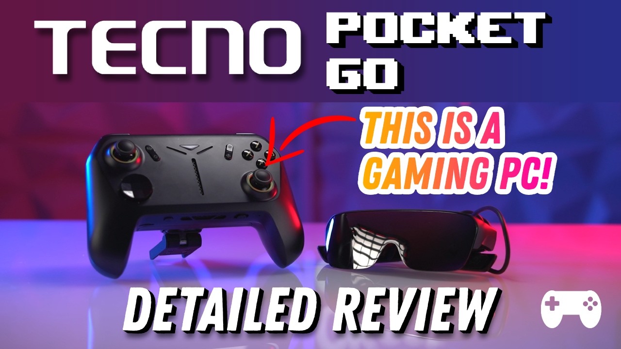ПК в контроллере! Подробный обзор, тестирование и обзор Tecno Pocket Go.