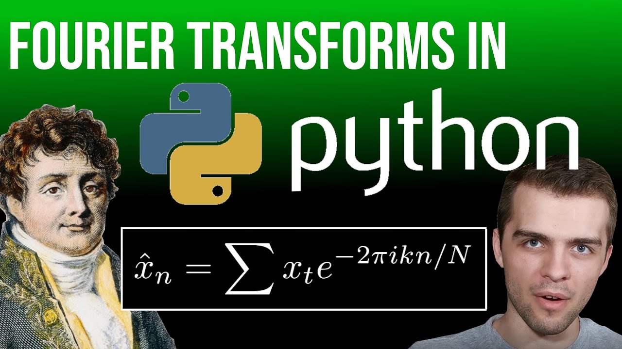 Все типы преобразований Фурье в PYTHON
