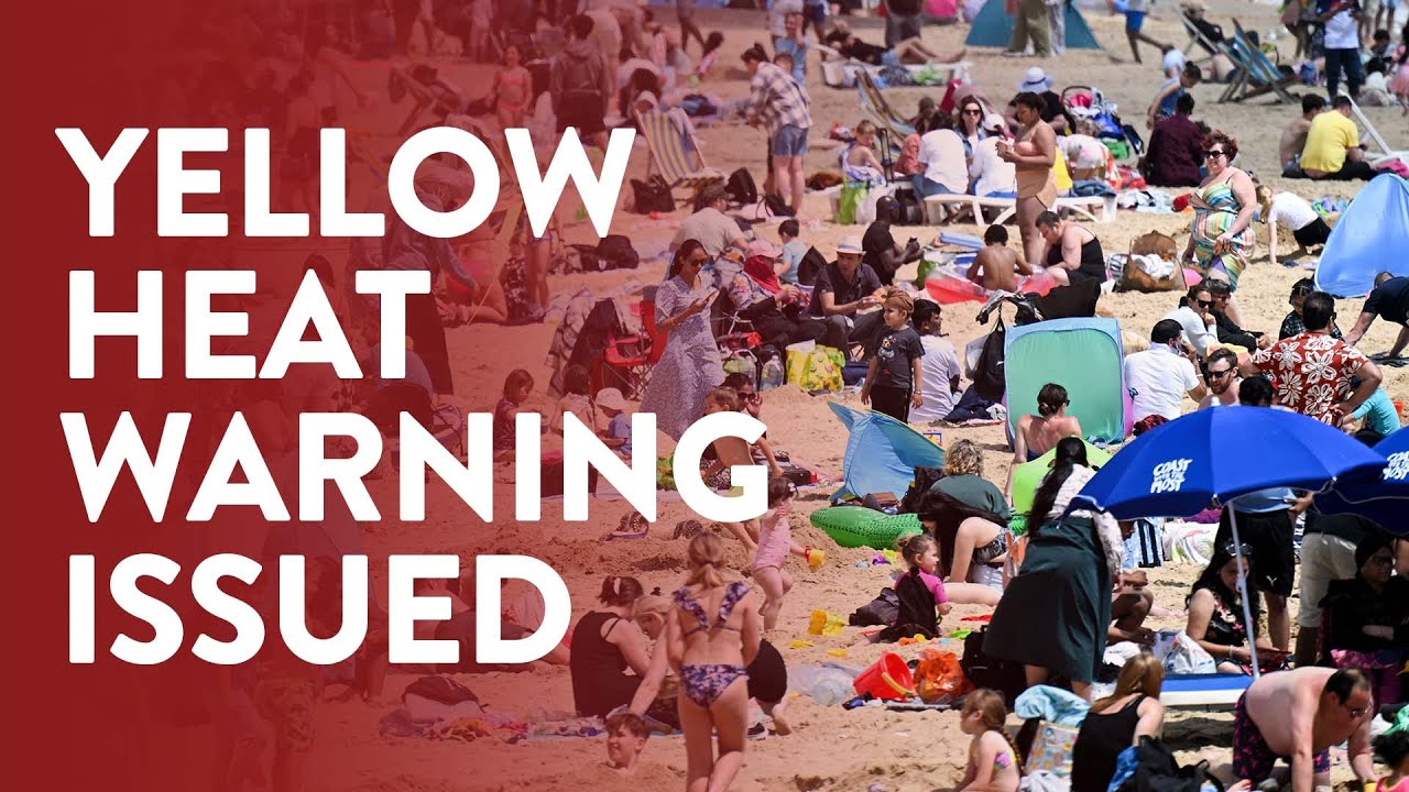 Yellow heat health alert issued across England