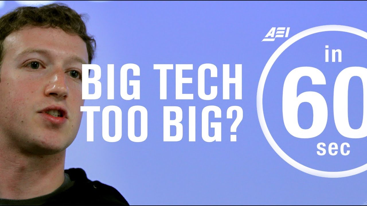 Big tech break up: Are Silicon Valley companies too big? | IN 60 SECONDS