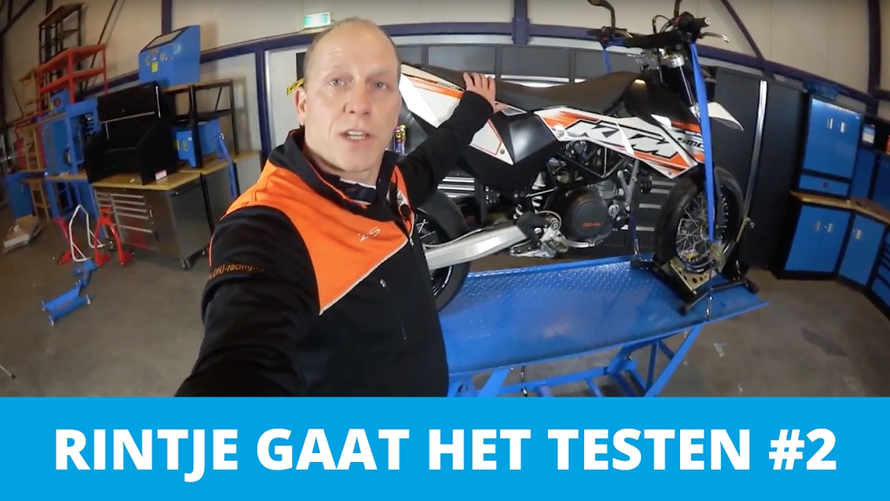 Rintje Ritsma test motorheftafel met inrijklem | Datona.nl
