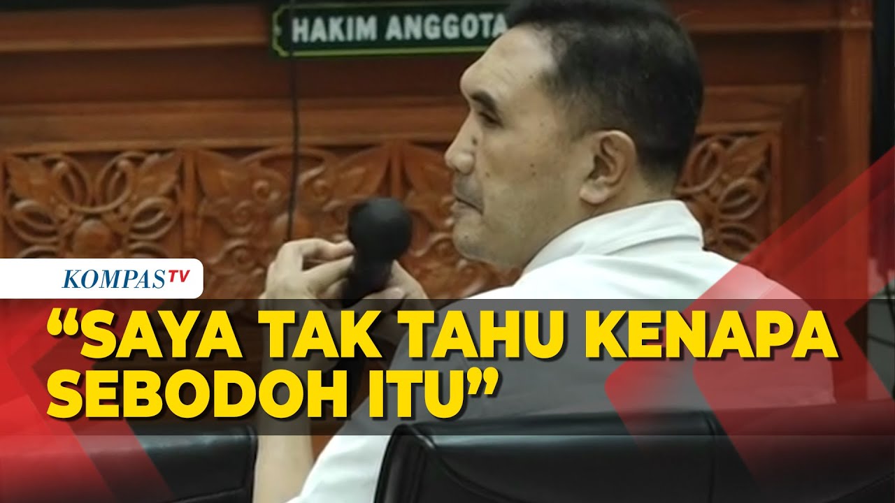 Pengakuan Eks Kapolsek Kalibaru Soal Jual Sabu Teddy Minahasa