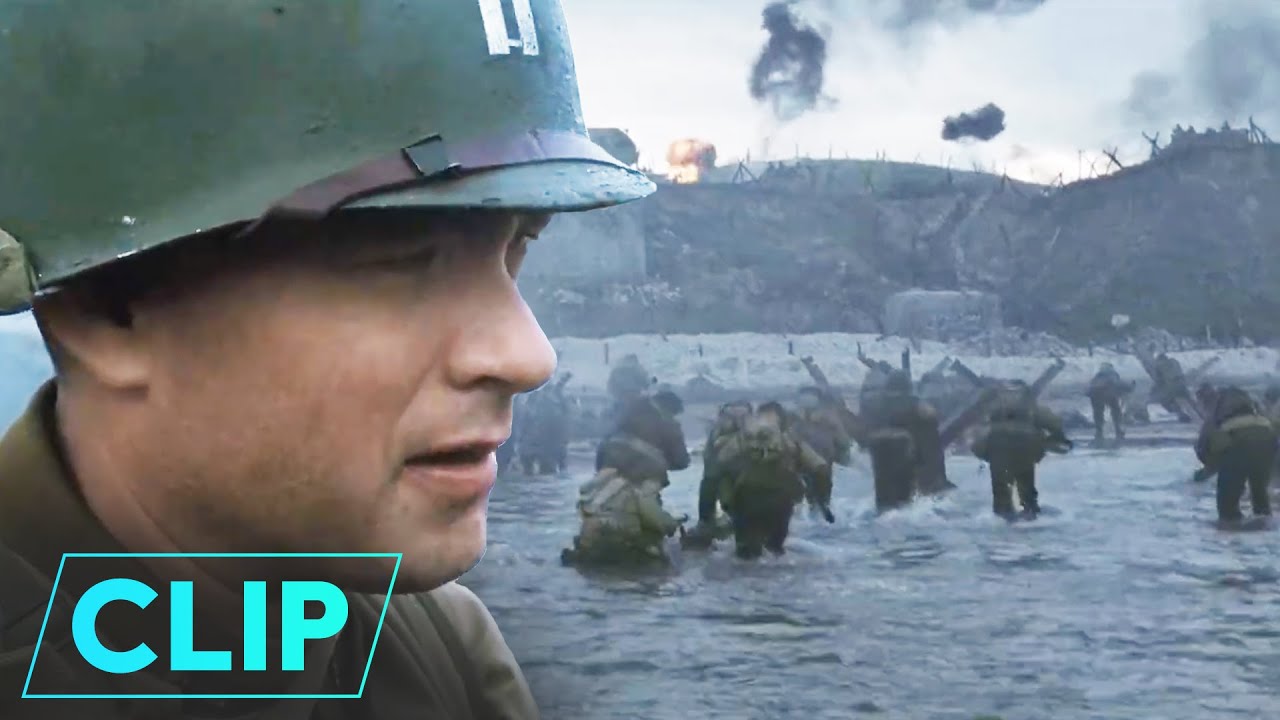 Saving Private Ryan (1998) | Storming Omaha Beach on D-Day | Tom Hanks, Matt Damon