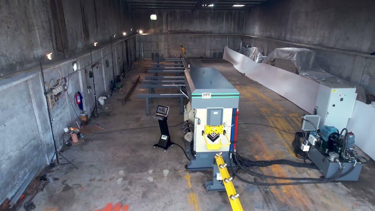 HPT HA 1516 3+3 Punching Heads CNC ANGLE MARKING, PUNCHING &CUTTING MACHINE - CNC ANGLE LINE MACHINE