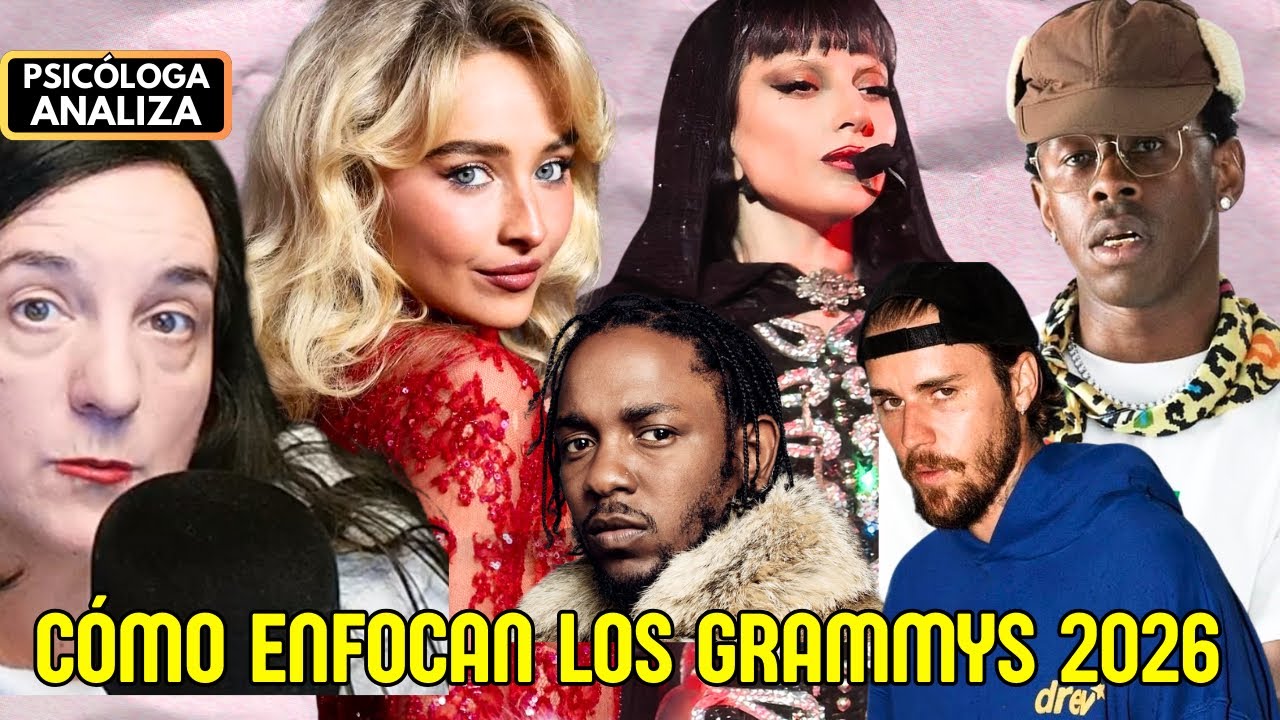 Presión brutal Grammys 2026: ¿Quién se  ROMPE? Análisis Psicológico de Favoritos