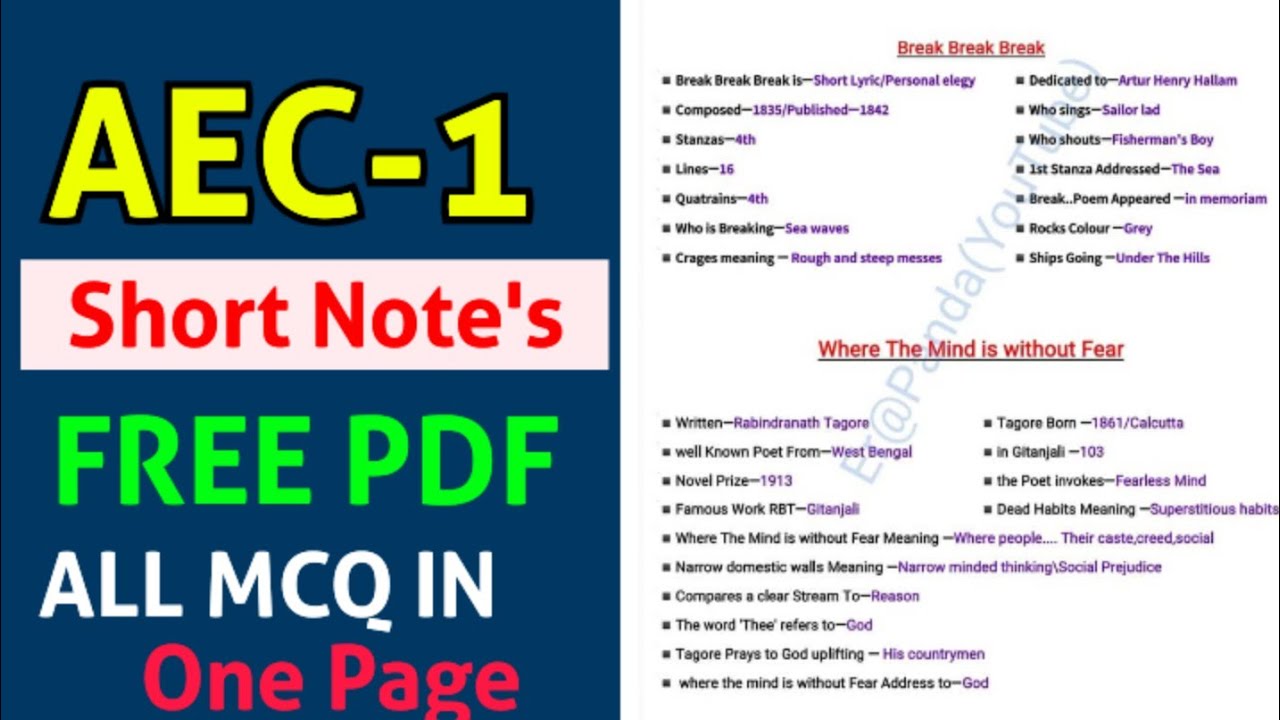 Cu Semester 1 Compulsory English Suggestion 2025 | AEC English Semester 1 | Calcutta University