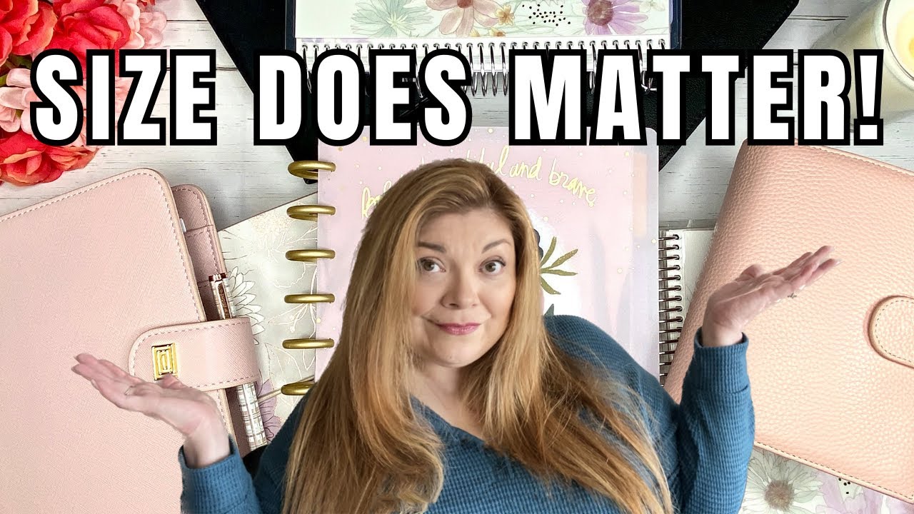 Choosing The Right Size Planner | My Planner Journey