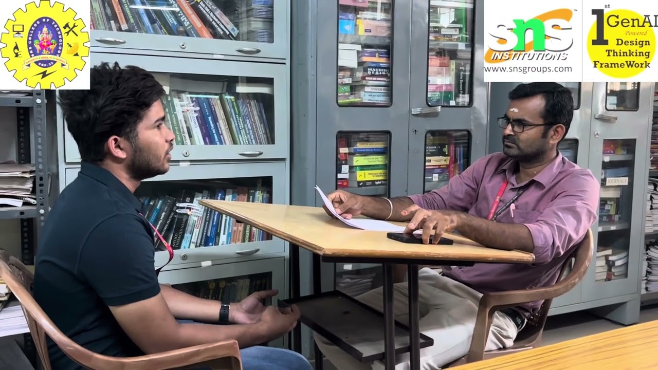 Mock interview with Department Faculty