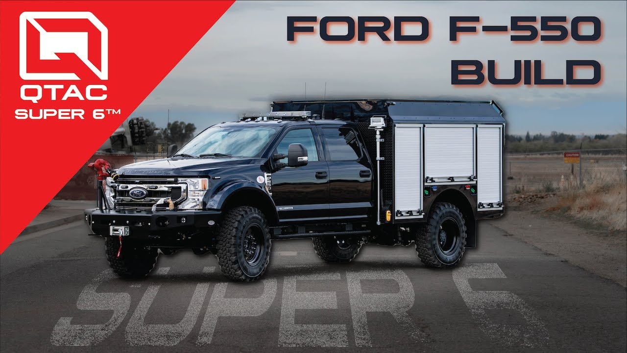 FORD F-550 FIRE TRUCK BUILD | QTAC SUPER 6™