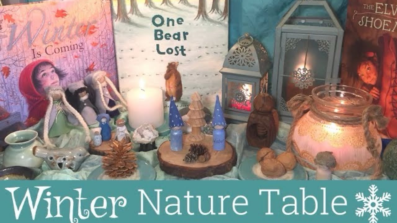 Winter Nature Table