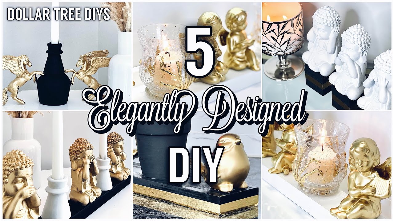 5 Easy Dollar Tree DIYs That Look High End