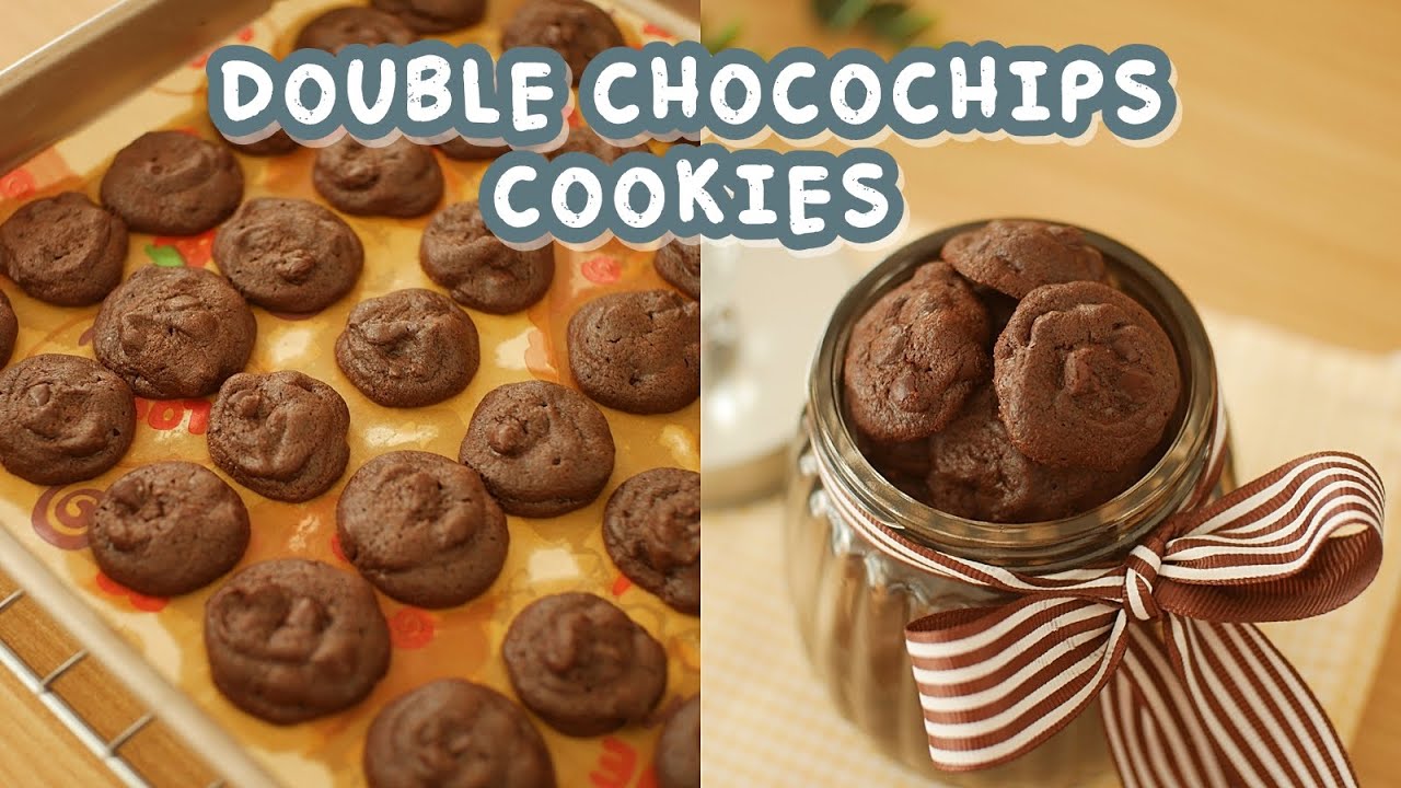 Harus Coba Ya!! DOUBLE CHOCOCHIPS COOKIES!! Isi Toples Lebaran 2026