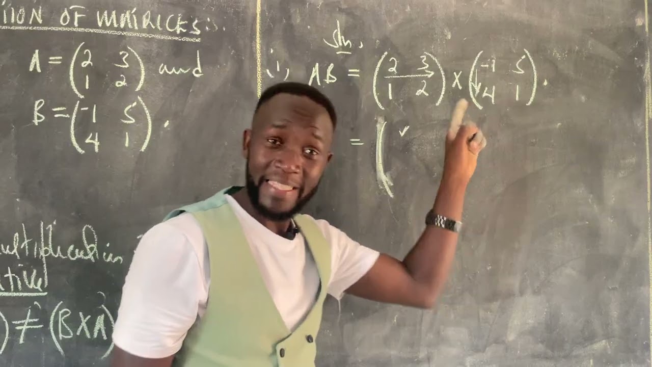 Matrices | Multiplication of Matrices and Worked out examples. 
