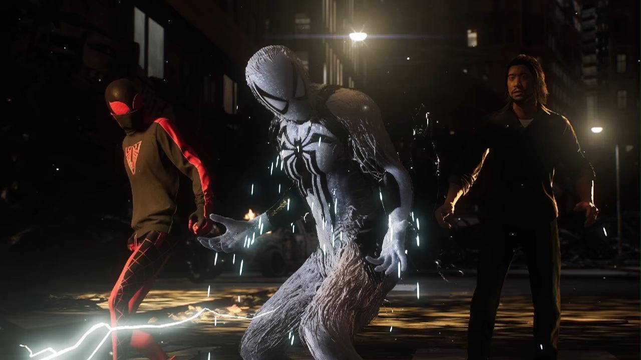 Marvel's Spider-Man 2 obteniendo el traje anti-Venom