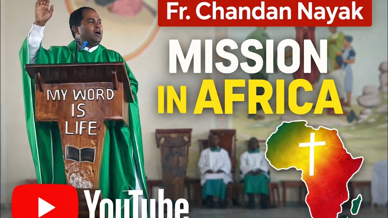 Celebrating Fr. Christian Mulenga's birthday at St.Lawrence Parish, Zambia, Africa 🌍. #FrChandan