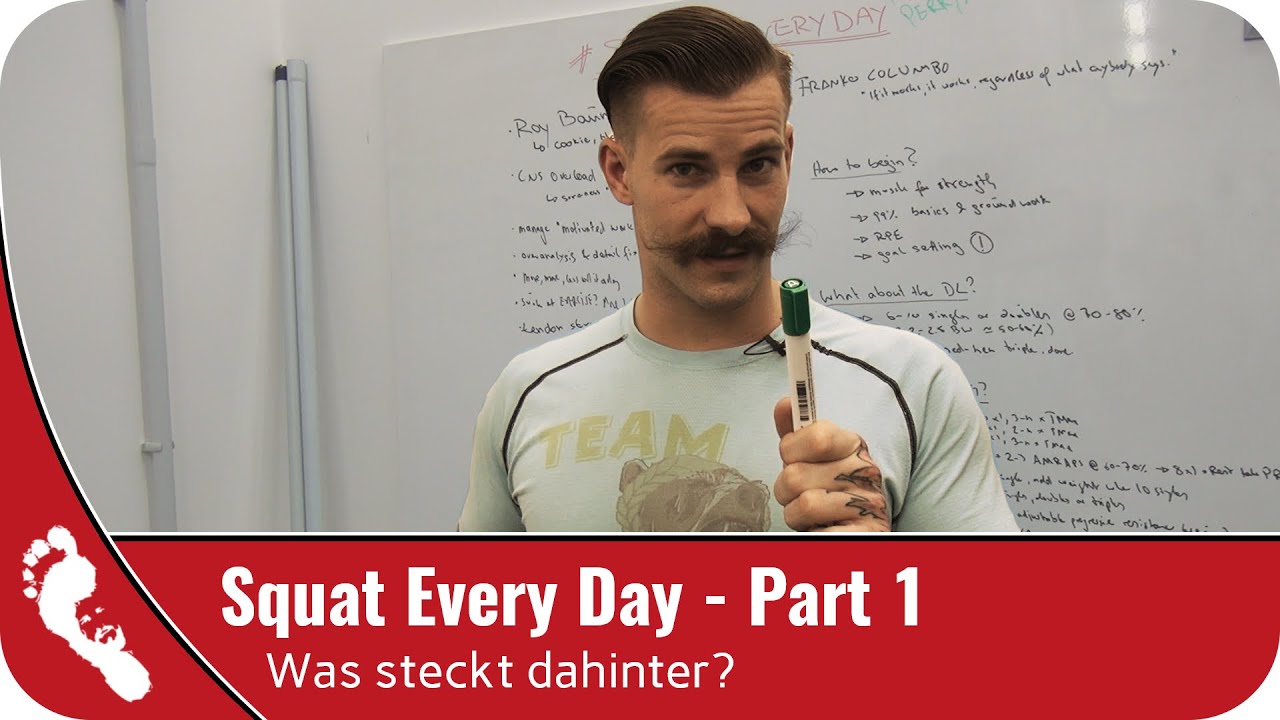 Squat Every Day | Warum ihr jeden Tag squatten solltet! (1)