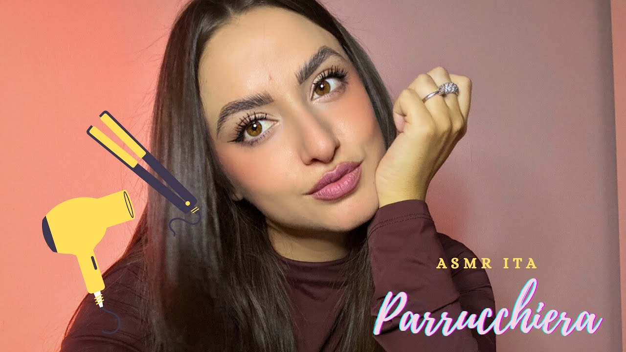💇🏼‍♀️ASMR PARRUCCHIERA | Lavaggio, phon e styling | MartinaB 🧡