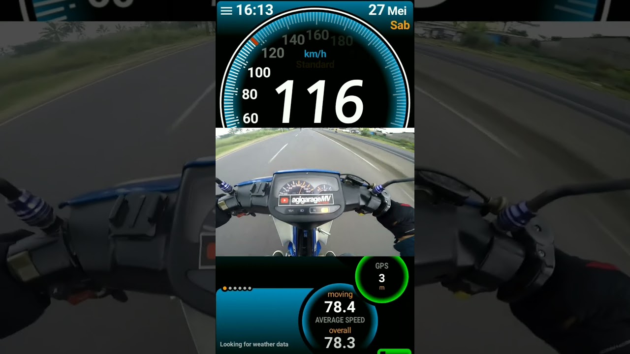 Top speed F1zr spek harian ke pasar cuma segini 