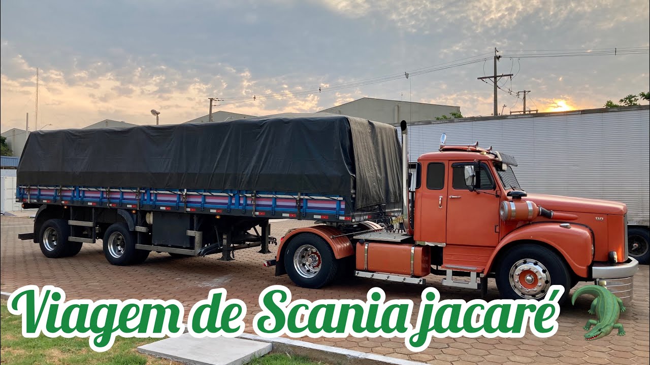 VIAJANDO DE SCANIA JACARÉ (PARTE-1)