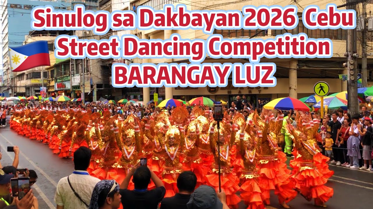 Sinulog 2026 sa Dakbayan BARANGAY LUZ Street Dance Performance Parade Cebu City  | Sinulog Festival