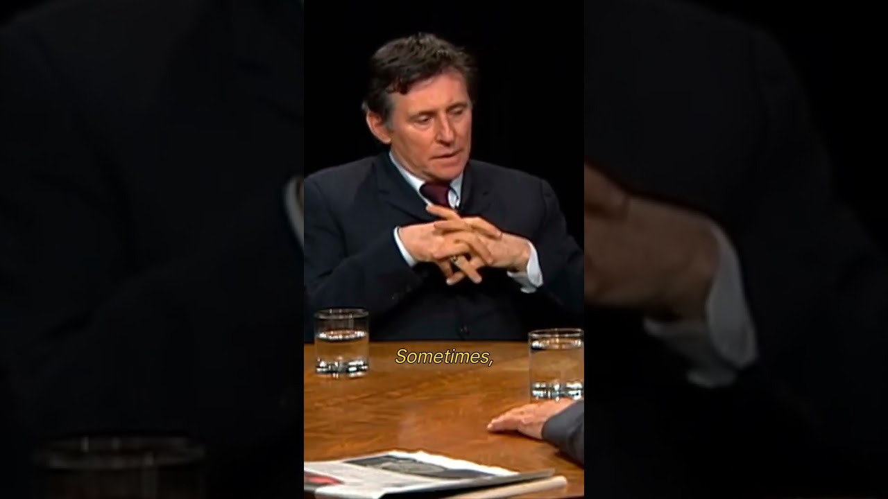 Explore the profound insights shared by renowned actor and thinker Gabriel Byrne, who dives deep