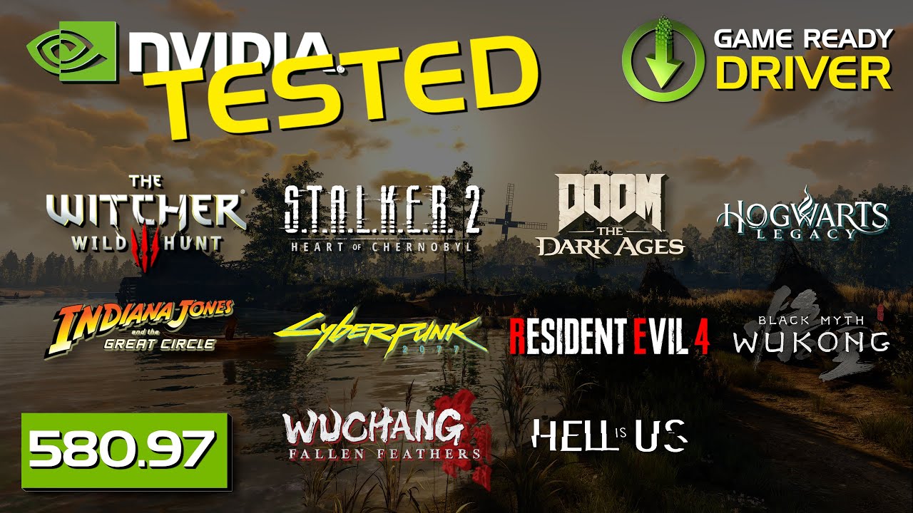 NVIDIA DRIVER 580.97 TEST (vs 580.88) &ndash; RTX 5080