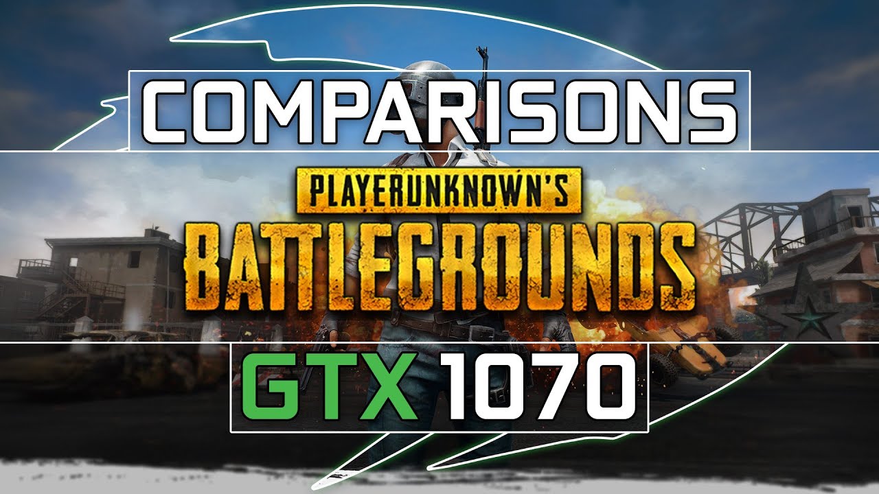GTX 1070 | i5-6600 PLAYERUNKNOWN'S BATTLEGROUNDS (1080p + 1440p) (1080p60FPS)