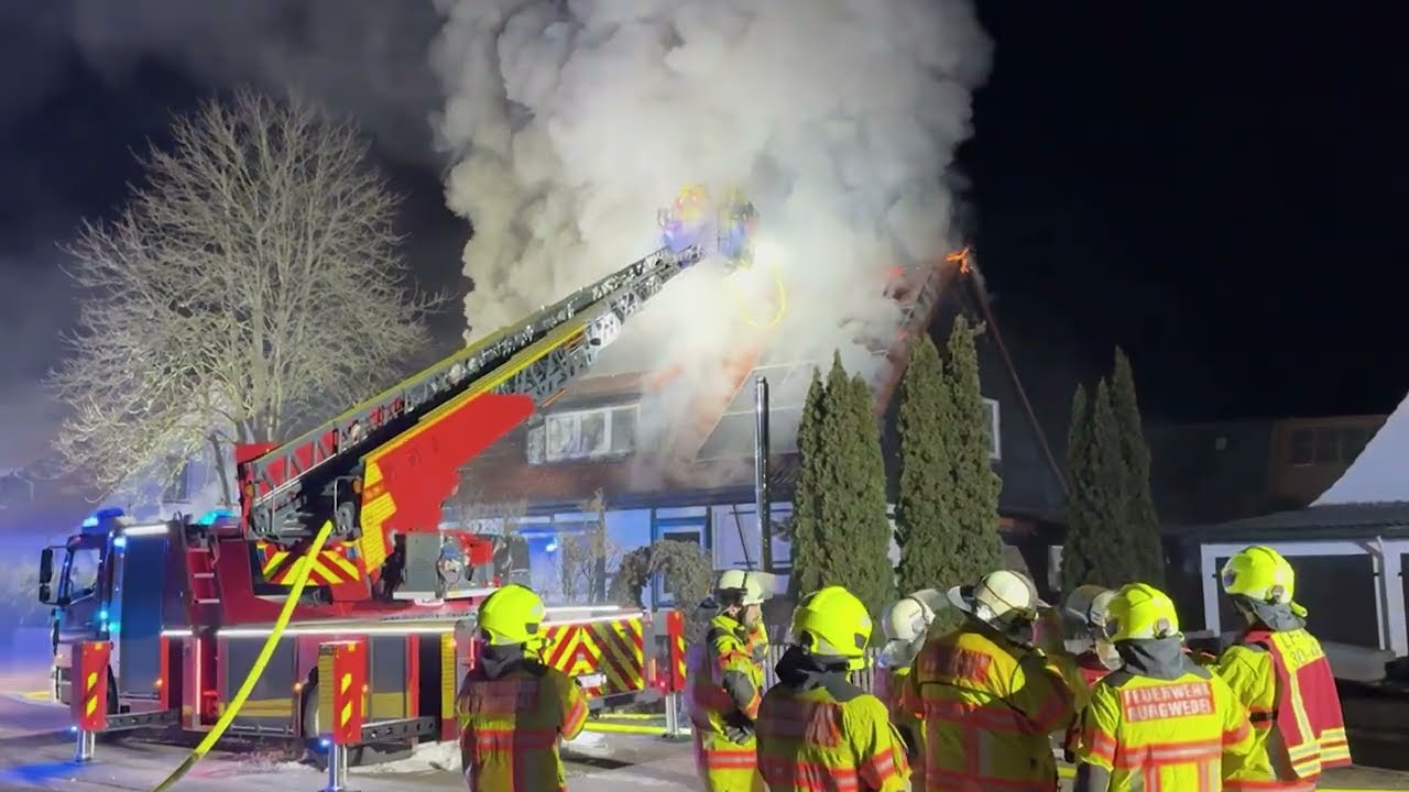 Gebäudebrand Richard-Bartels-Straße, Wettmar