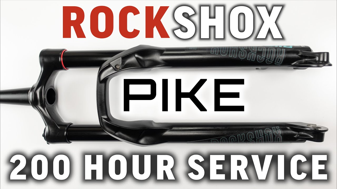 2018 27.5 Rockshox Pike RCT3 B1 Chassis Charger 2.0 + C1 Air Spring  200 hour Service for Beginners
