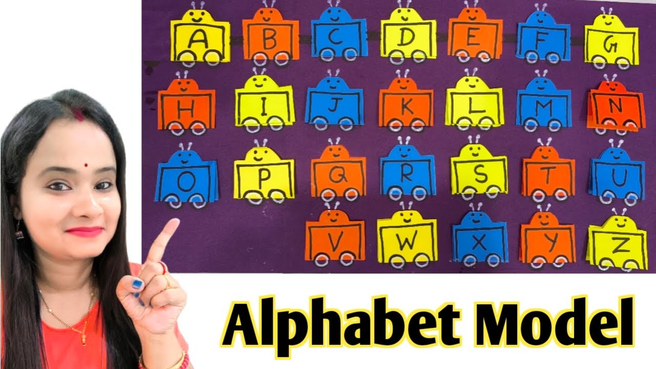 Alphabet Learning Model | Alphabet TLM | English TLM | Teaching Aids For English |