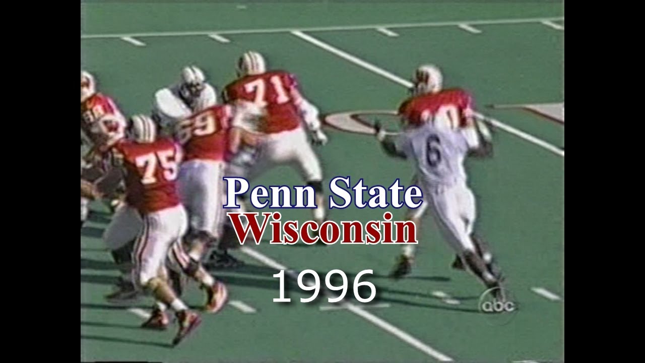 Penn State at Wisconsin 1996 GAME STORY
