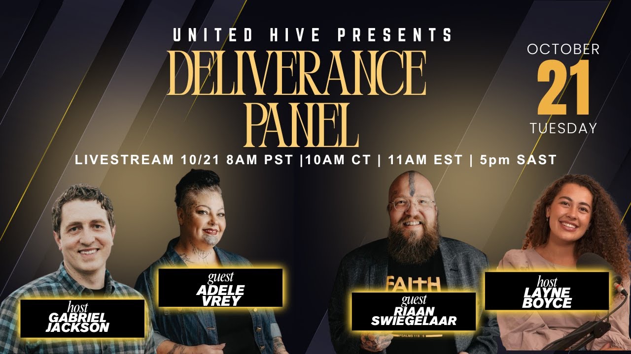 SPECIAL HALLOWEEN | Deliverance Panel Q&A with Riaan & Adele