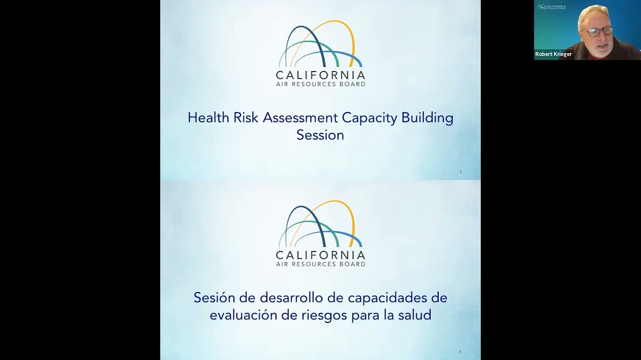 Health Risk Assessment Capacity Building Session - English