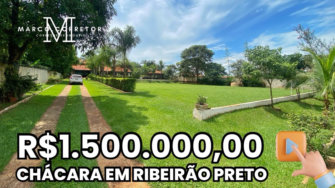 🏡 Chácara Lindíssima à Venda em Ribeirão Preto, Condominio Estância Ouro Verde! 😱