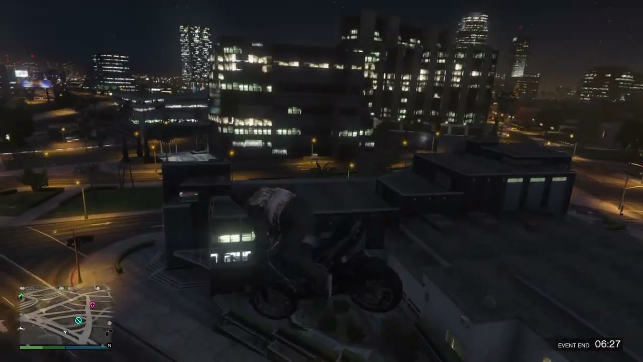 Bike stunt