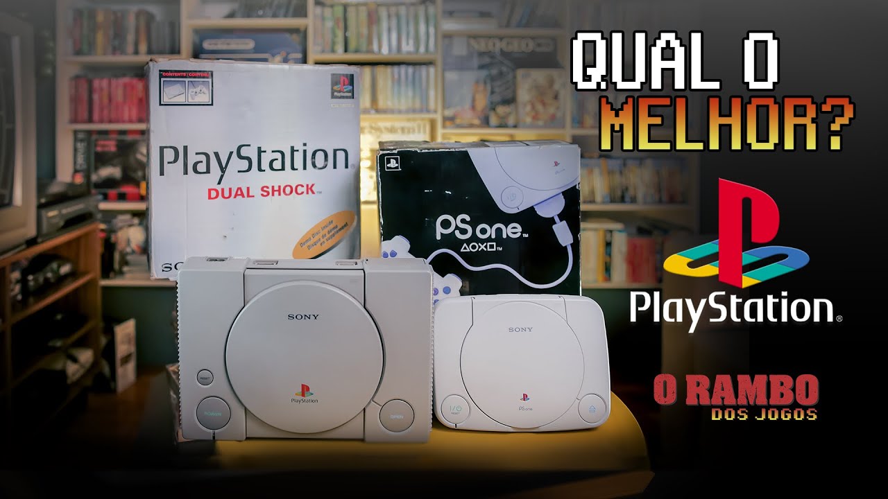 Os Modelos de PlayStation 1. Qual o melhor  PS1?