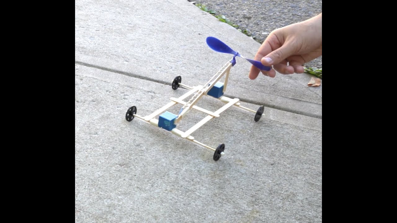Propeller Powered Car STEM Challenge