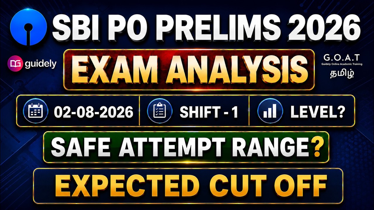 SBI PO PRELIMS EXAM ANALYSIS 2026 | AUGUST 2ND SHIFT 1 | GOOD ATTEMPT RANGE | LEVEL? #sbipoprelims
