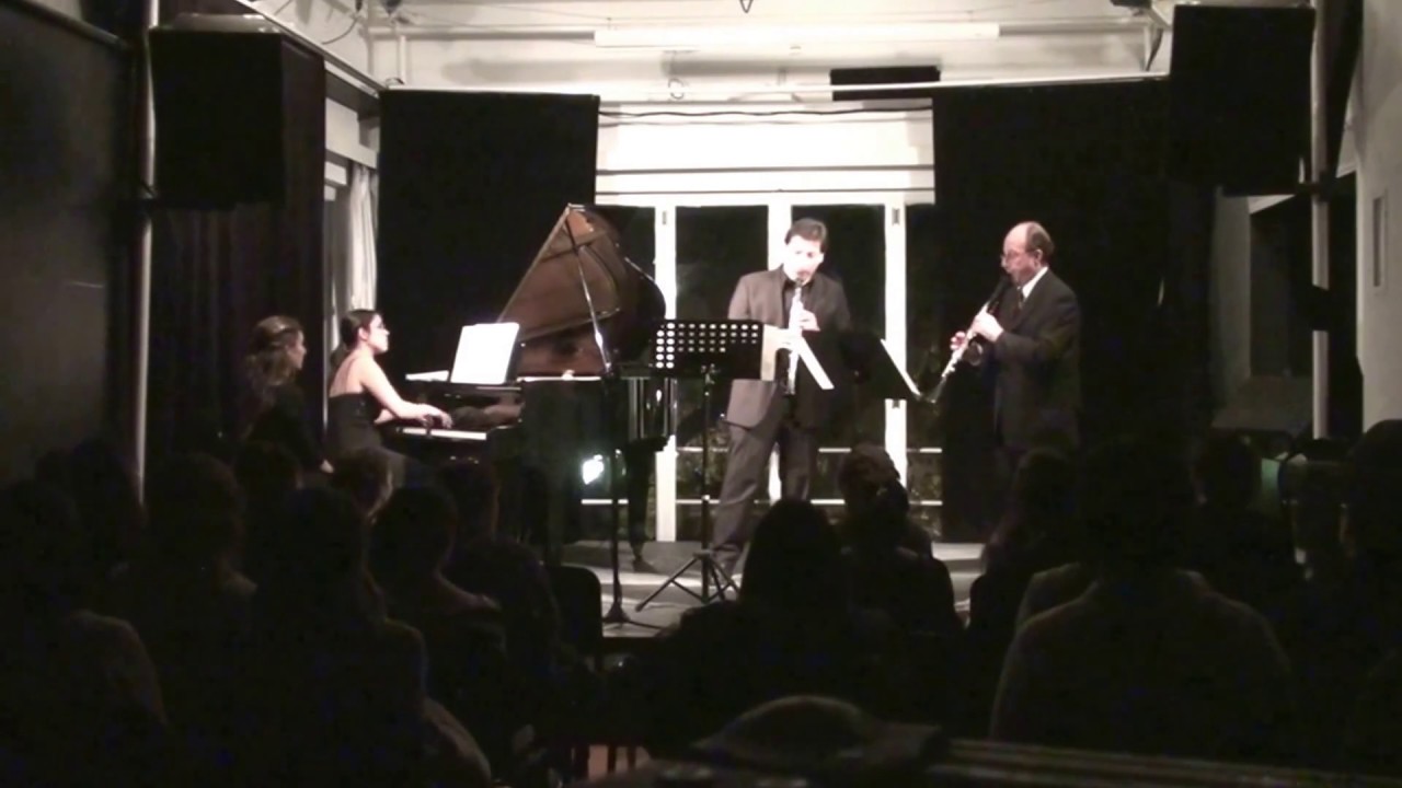 Felix Mendelssohn | Konzerstück Nr. 1 op. 113 | Luis Rossi & Carlos Cespedes & Anaïs Crestin